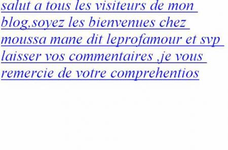 merci a tous